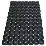 Stud Boy Super-Lite Plus Single Backer Plates Black | 96 Pack (2462-P3-BLK)