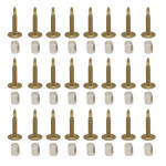 Stud Boy 1.875" Power Point Push-Through Studs w/Locknuts 24 Pack (2350-P1)