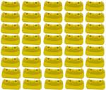Stud Boy Pro+ SuperLite Double Backer Plates Hi Viz Yellow 48pk (2522-P2-HVY)