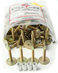 Stud Boy 1.625" Power Point Plus Studs w/Locknuts 24 Pack (2486-P1)