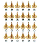 Stud Boy 1.080" Power Point Plus Studs w/Locknuts 24 Pack (2435-P1)