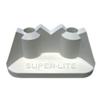 Stud Boy Pro+ SuperLite White Plastic Double Backer Plates 24pk (2522-P1-WHT)