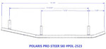 Stud Boy Deuce 9" Carbide Snowmobile Wear Bar Runner (POL-D2523-90)