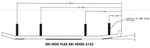 Stud Boy Deuce 6" Carbide Snowmobile Wear Bar Runner (DOO-D2152-60)