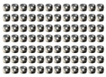 Stud Boy 5/16" Single Power Plate Plus Backer Plates 84 Pack (2439-P8)