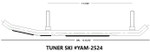 Stud Boy Super Stock 4" Carbide Wear Bars (YAM-R2524-40)