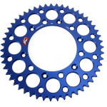 Renthal Ultralight Aluminum Rear Sprocket Blue 51 Tooth (224U-520-51GPBU)