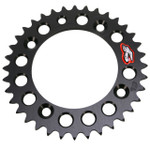 Renthal Ultralight Aluminum Rear Sprocket Black 36 Tooth (491--415-36P-BK)