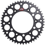 Renthal Ultralight Aluminum Rear Sprocket Black 49 Tooth (154U-520-49GRBK)