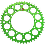 Renthal Ultralight Aluminum Rear Sprocket Green 48 Tooth (408U-420-48GEGN)
