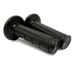 Renthal Ultra Tacky Dual Compound 1/2 Waffle Black Grips (G197)