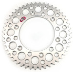 Renthal Ultralight Aluminum Rear Sprocket Silver 47 Tooth (154U-520-47GRSI)