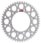 Renthal Ultralight Aluminum Rear Sprocket Silver 50 Tooth (154U-520-50GRSI)