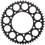 Renthal Ultralight Aluminum Rear Sprocket Black 51 Tooth (123U-520-51GYBK)