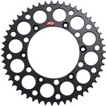 Renthal Ultralight Aluminum Rear Sprocket Black 51 Tooth (150U-520-51GBBK)