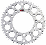 Renthal Ultralight Aluminum Silver Rear Sprocket 51 Tooth (154U-520-51GRSI)