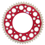 Renthal TwinRing Rear Sprocket Red 51 Tooth (1540-520-51GPRD)