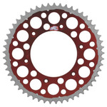 Renthal TwinRing Rear Sprocket Red 50 Tooth (1540-520-50GPRD)