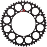 Renthal Ultralight Aluminum Rear Sprocket | Black | 51 Tooth (112U-520-51GEBK)