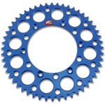 Renthal Ultralight Aluminum Blue Rear Sprocket 52 Tooth (150U-520-52GBBU)