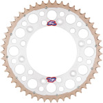 Renthal TwinRing Rear Sprocket Silver 49 Tooth (1540-520-49GPSI)