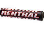 Renthal 10" SX Black/Red Round Crossbar Pad (P261)