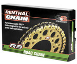 Renthal 520 R3-3 SRS O-Ring Gold Chain 120 Links (C431)