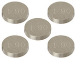 Pro-X 7.48mm Diameter Valve Shims 5-pk 1.90mm (29.748190)