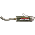 Pro Circuit R304 Shorty Ti-2 Silencer Carbon w/Titanium End Cap (1121485K)