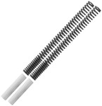 Progressive Heavy Duty Front Fork Springs | Rate: 45 lbs/in-65 lbs/in (11-1546)