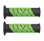 Pro Grip Model 719 Handlebar Grips - Dual Density - Green/Black (719BKGNOE)