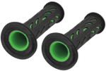 Pro Grip Model 724 Dual Density Green/Black Twist Throttle Grips (PA0724OEVE02)