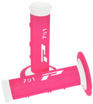Pro Grip 791 Triple Density Grips - White/Flo Pink (PA079100BIFX)