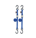 Powertye 1" Standard Cam Buckle Tie Downs Blue (22263)