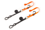 Powertye 1" Cam Buckle w/Soft-Tye Sewn-In Orange Tie Downs (23629-SR)