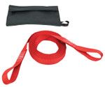 Powertye Tow Strap with Pouch Red (41151-P)