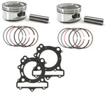 Wiseco Piston Kit +2mm 677cc (83mm) for '99-10 SV650/'07-11 V-Strom 650 (CK180)