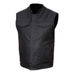 Fulmer 500 Legion Mens Leather Motorcycle Vest
