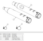 Vance & Hines Torquer 450 Chrome Slip-On Mufflers (16674)