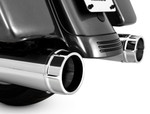 Vance & Hines Torquer 450 Chrome Slip-On Exhaust Mufflers (16673)