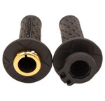 Moose 36 Series Clamp-On Black/Gold Handlebar Grips (0630-2535)