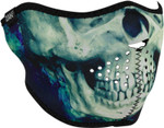 Zan Headgear Half-Face Neoprene Paint Skull Mask