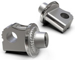 Ciro Stainless Steel Footpeg or Floorboard Adaptors (60013)
