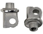 Ciro Stainless Steel Footpeg or Floorboard Adaptors (60013)