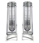 Ciro Chrome Rear Filler Panel Red LED Lights (40048)