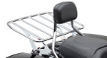 Cobra Big Ass Detachable Chrome Rear Motorcycle Luggage Rack (602-2801)