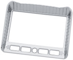 Kuryakyn Azrec Chrome Touchscreen Stereo Accent for Indian (5198)