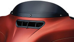Kuryakyn Gloss Black Smooth Windshield Trim (1318)