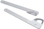 Kuryakyn Custom Chrome Tie-Down Brackets for Indian (968)