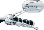 Kuryakyn Large Magnum Plus Chrome Mirror w/Flat Glass (1412)
